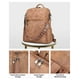 thumbnail image 4 of Mochila y monedero FADEON Leather para mujer, de viaje, color marrón, 4 of 9