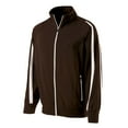 thumbnail image 5 of Holloway Sportswear S Boys DETERMINATION JACKET Brown/White 229242, 5 of 5