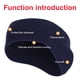thumbnail image 2 of Diadema Elástica Ropa de Deporte Diadema elástica Absorción de sudor Vendaje para el cabello Cubierta para la oreja Sombreros (Azul marino) Tmvgtek Para Estrenar, 2 of 9