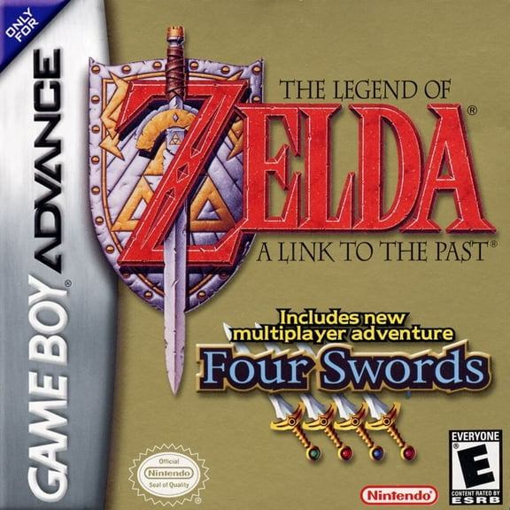 The Legend of Zelda: A Link to the Past and Four Swords (GBA) Game Boy Advance,US Version