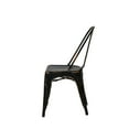 thumbnail image 4 of CSP Commerical Seating Products Oscar Antique Black Dining Chairs, Amber, 4 of 4