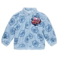 thumbnail image 2 of Marvel Spidey and His Amazing Friends Boys Sherpa Zip Up Jacket Fleece Coat Toddler Sizes 2T-5T, 2 of 6
