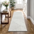 thumbnail image 3 of Tapis de passage blanc cassé Mira Mainstays, 2 pi x 6 pi, 3 of 4