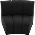 thumbnail image 7 of Maklaine Modern / Contemporary Black Boucle Fabric Modular Chair, 7 of 7