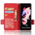 thumbnail image 3 of Samsung Galaxy z Fold 3 5G Case , PU Leather Flip Cover Card Slots Magnetic Closure Wallet Case for Samsung Galaxy z Fold 3 5G, 3 of 5