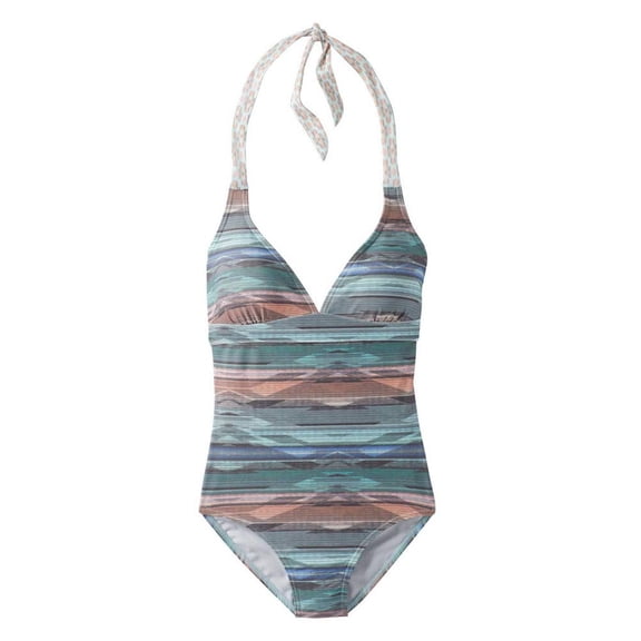 prAna Women's Lahari Onepiece Swimsuit Granite Bonita, Size XSmall