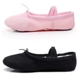 thumbnail image 2 of 1 par de zapatillas de ballet ligeras, antideslizantes, con cordón elástico y para yoga, talla 22 (rosa), 2 of 7