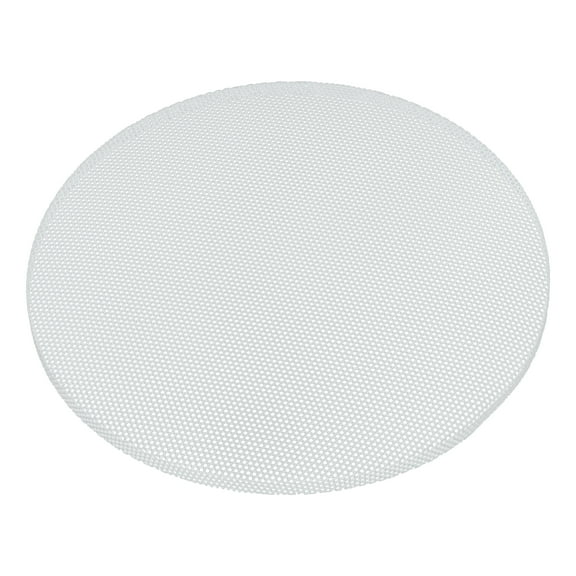 Unique Bargains 1 Pcs Universal 5.5 Inch Speaker Grills Mesh for Audio Subwoofer 152x6.5mm Grille without Frame White