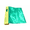 GREEN, variant on BLUE Aluminum Foil Roll, 25 sq. ft.