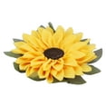 thumbnail image 4 of Artificial Sunflower Wreath Wall Hanging Sunflowers Ornament for Farmhouse Door Decoration, 4 of 10