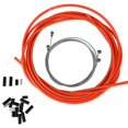 thumbnail image 1 of Bike Brake Shifter Cable Housing Set Brake Line Tube Kits Cycling Accessories(orange), 1 of 4