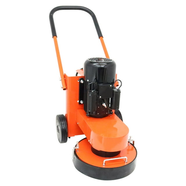 INTBUYING Concrete Floor Grinder Cement Ground Grinder Handpush Cement