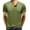 Green, variant on IYTR Mens Short Sleeve Shirts Summer Fashion Comfy Crewneck Casual Sports Pullover Buttons T Shirt Blouse T Shirt Solid Color Tshirt Green S