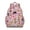 Pink-55, variant on Dinosaur Print Design Toddler Backpack with Colorful Watercolor Roaring Dino and Nature-Inspired Art