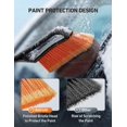 thumbnail image 4 of 27-Inch Snow Brush and Removable Ice Scraper with Ergonomic Foam Handle for Cars, Trucks, SUVs (Heavy Duty ABS, PVC Brush), 4 of 4