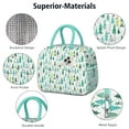 thumbnail image 4 of Womens Green Christmas Tree Pattern Lunch Box for Work,Insulated Lunch Bag for Women,Loncheras Para Mujer,Leakproof Adult Lunch Bag for Work,Beach,Travel,Picnic,Camping, 4 of 7