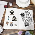 thumbnail image 5 of 1sheet Kitchen Clear Stamps Pot Fork Spoon Kettle Women Cook Tools Silicone Stamp Reusable Vintage Transparent Rubber Stamps Seals for DIY Photo Scrapbooking Paper Card Making Album Decor Crafting, 5 of 8