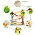 thumbnail image 4 of QualitChoice Kids Car Ramp Racer Toy Race Track Mini Cars Parking Race Track with 4 Mini Cars for Kids Gifts, 4 of 5