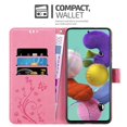thumbnail image 4 of Funda protectora para Samsung Galaxy A51 4G / M40s - con Blumenmuster y Kartenfach, 4 of 6