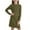 A#Green275, variant on Byoo Big Girls' Solid Ribbed Knit Sweater Dress Crew Neck Long Sleeve Slim Fit Dresses Bodycon Stretchy Dress