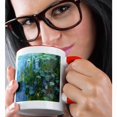 thumbnail image 2 of 3dRose, Monets Water Lillies Painting, 11oz Two-Tone Red Mug, 2 of 7