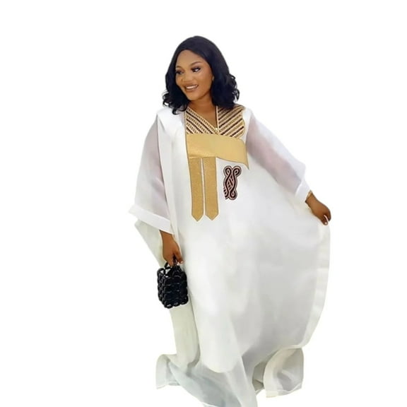 Organza Dress With Headpiece (Cream, 14)