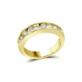 thumbnail image 3 of 1.00 Carat (Ctw G-H, I1-I2) Diamond Wedding Band Ring in 14K Yellow Gold, 3 of 5