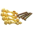 thumbnail image 3 of Shisuyan 4PCS Metal Spindles Furniture Connectors Post Caps Glass Railing Post Connector Cap Cabinets Spindles Spindles, 3 of 8