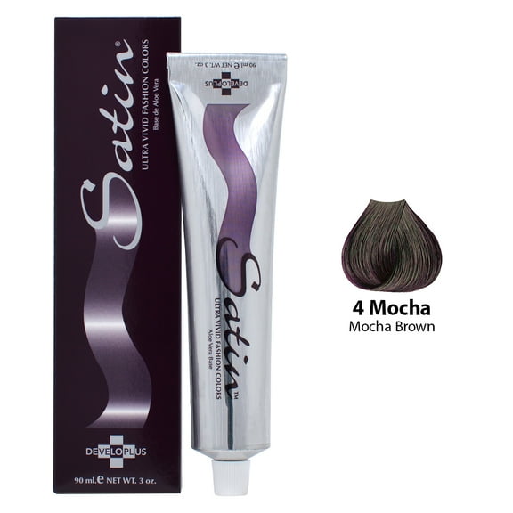 Developlus Satin Color #4 Mocha Brown 3 Ounce (88ml)