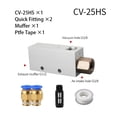 thumbnail image 2 of Pneumatic Vacuum Generator Suction Cup Negative Pressure Control, Air Exhaust Ejector CV-10HS CV-15HS CV-20HS CV-25HS ,Widely Used, 2 of 7