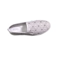 thumbnail image 2 of Womens MICHAEL Michael Kors Trent Slip On Lasered Sneakers, Optic White, 5.5 US / 35.5 EU, 2 of 5