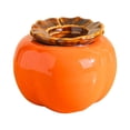 thumbnail image 1 of yuksok Persimmon Flower Vase Ceramic Desktop Ornament for Office Entrance Bookshelf, 1 of 5