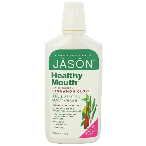 Jason Natural Healthy Mouth All Natural Mouthwash With Tea Tree And