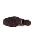 thumbnail image 4 of Justin Boots Womens Rae Midnight Embroidered Square Toe Cowboy  Mid Calf Bo, 4 of 5
