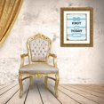 thumbnail image 3 of Brando, JJ 12x14 Gold Ornate Wood Framed with Double Matting Museum Art Print Titled - Knot Today, 3 of 4