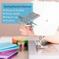 thumbnail image 2 of Sewing Machine Needles, 60Pcs Universal Ballpoint Sewing Machine Needles Sewing Machine Accessories for Denim Jeans, 2 of 7