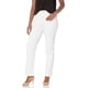 thumbnail image 1 of Pantalones Gloria Vanderbilt Amanda de Corte Tapered y Tiro Alto en Blanco, 1 of 2