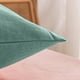thumbnail image 4 of Fundas de almohada estilo lino de 74 x 48 cm, protectoras de almohada tejidas con cierre de botón, fundas de almohada suaves y transpirables para dormir, fundas de almohada decorativas de tamaño, 4 of 6