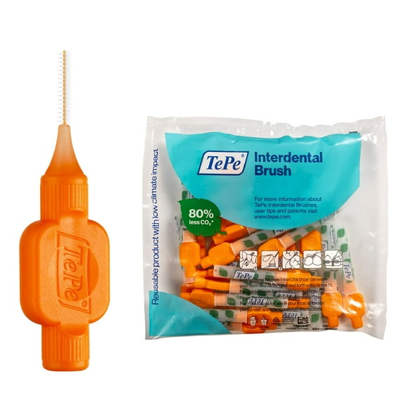 Cepillo interdental TePe Original Soft de 0,45 mm, paquete de 25