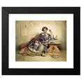 thumbnail image 2 of Dominique Louis Papety 24x20 Black Modern Framed Museum Art Print Titled - A Chinese Girl (C. 1841 - 1849), 2 of 5
