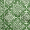 thumbnail image 1 of oneOone Cotton Silk Green Fabric Asian Block Sewing Craft Projects Fabric Prints By Yard 42 Inch Wide, 1 of 4