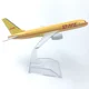 thumbnail image 1 of 1:400 Skala Metall Flygplansreplika DHL Boeing 757 Flygplan Diecast Modell Flygplan Hemmakontor Miniatyrleksaker för Barn - Perfekt, 1 of 5