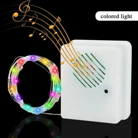 Christmas Ornaments Perfect Decoration Christmas String Lights String Music String Light With Cheerful Music Exquisite Workmanship Indoor Lamps For Garden Party Christmas Lights Outdoor