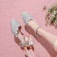 Girl Shoes Little Big Kid Low Heel Dress Close Toe Sandals Flower classy-women-nylons-girls-high-heels-catrice-stiletto-shoes-great