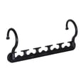 thumbnail image 1 of Perchas mágicas para ropa, organizador de perchas para ahorrar espacio, armario estándar, ropa, camisa, perchas antideslizantes, organizador, actualización multifuncional para colgar, 1 of 6