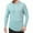 Light Blue, variant on Puntoco Men's Athletic Hooded Shirts Long Sleeve Workout Sport Hoodie Casual Running T Shirt Quick Dry Pullover Top Winter Clothing for Men White XL(XL)