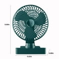 SHENGXINY Portable Fans Clearance Table Fan, Rechargeable Battery