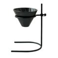 thumbnail image 1 of Luzkey Pour over Coffee Dripper Stand Manual Brew Carbon Steel Reusable Drip Coffee Maker Adjustable for Cafe Camping Office Home, 1 of 8