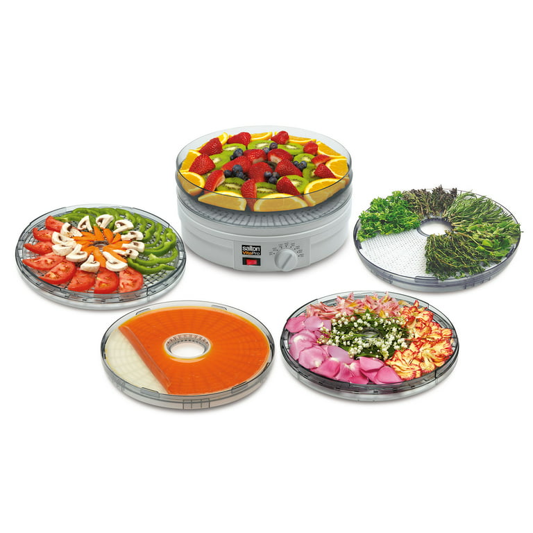 Elite by Maxi-Matic Gourmet 5 Tray Rotating Food Dehydrator