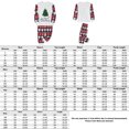 thumbnail image 2 of Disfraz Premium Conjunto de ropa de dormir familiar de Navidad Cuello redondo Camisas de manga larga + Pantalones Conjunto de ropa de dormir Kuymtek Blanco 10 A para Unisex, 2 of 9
